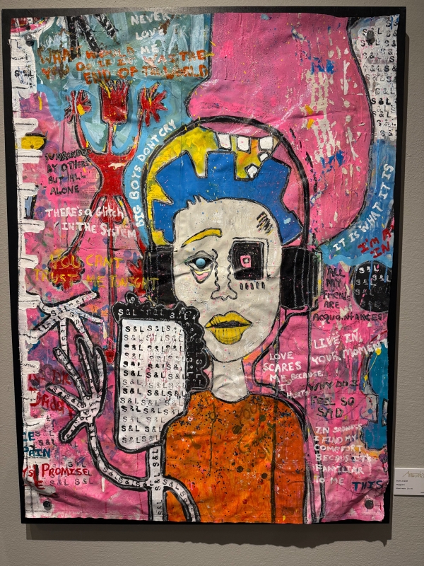 The Microphone Fiend by artist Scott Leopold